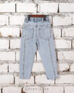 کت جین کلاه دار LUCKY LOOK - تصویر 15