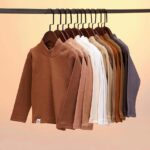 بلوز کبریتی یقه سه سانت LUCKY LOOK