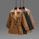 ترنچ کت دخترانه LUCKY LOOK