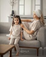 تی شرت شلوار ( ست راحتی ) مادر و کودک