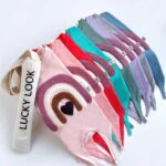 کراپ شنل دوزی رنگین کمان LUCKY LOOK