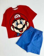 تی شرت شلوارک ماریو - تصویر 2