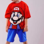 تی شرت شلوارک ماریو