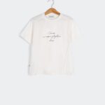 تی شرت سفید Lucky Look