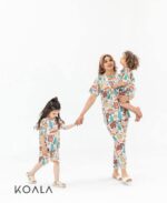 ست ( تی شرت شلوارک ) راحتی مادر و فرزندی - تصویر 6