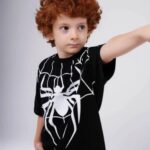 تی شرت مشکی اسپایدرمن ( عنکبوتی )