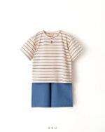 تی شرت شلوارک راه راه AKU