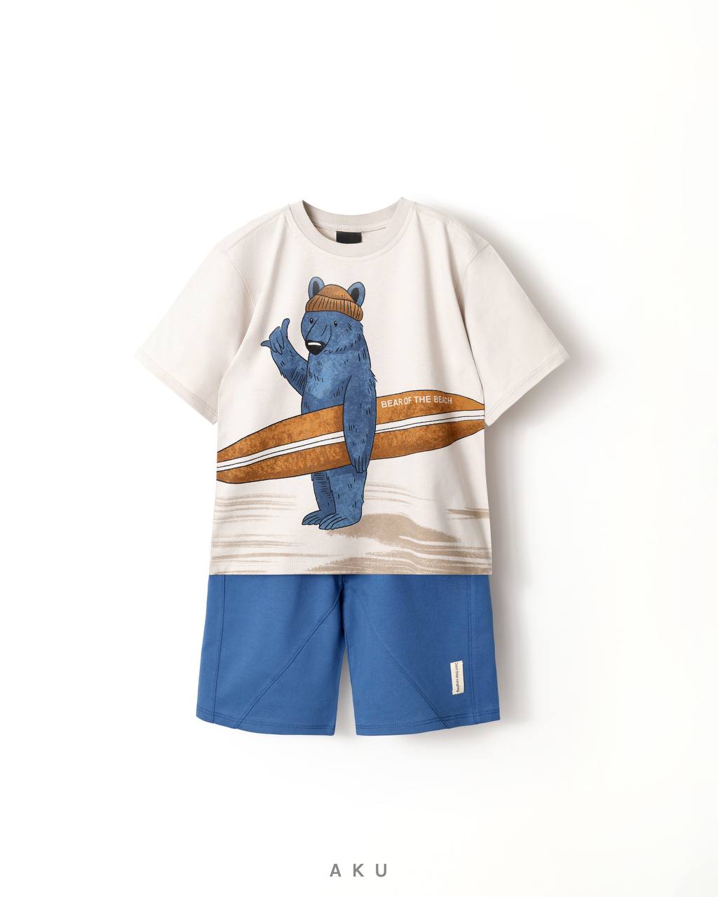 photo_2025-06-24_11-43-34 ست دوتیکه چاپی خرس ساحلی AKU - تصویر 1