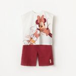 ست دوتیکه چاپی مینی موس AKU