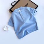 پیراهن یقه دیپلمات ترک عیدانه LUCKY LOOK