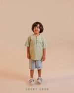 پیراهن یقه دیپلمات ترک LUCKY LOOK