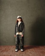 شلوار بگ جین ذغالی AKU - تصویر 3