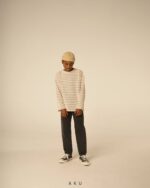 شلوار جین مام فیت زاپ دار AKU - تصویر 2