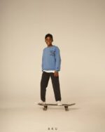 شلوار جین مام فیت زاپ دار AKU - تصویر 5