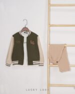 3 تیکه اسپرت (بامبر،شلوار وتیشرت) LUCKY LOOK