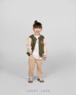 3 تیکه اسپرت (بامبر،شلوار وتیشرت)  LUCKY LOOK - تصویر 3