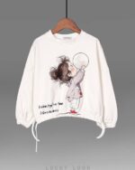 کراپ شلوار دختر ماه LUCKY LOOK - تصویر 4