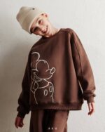 بلوز دورس 3 نخ تو کرکی گلدوزی AKU - تصویر 2