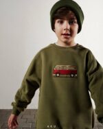 بلوز دورس 3 نخ تو کرکی گلدوزی AKU - تصویر 2