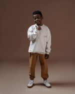 بلوز دورس گلدوزی حروف اسپرت LUCKY LOOK - تصویر 2