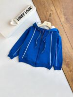 سوییشرت تک کلاه دار LUCKY LOOK - تصویر 3