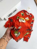 بلوز شلوار ماینکرفت LUCKY LOOK - تصویر 6