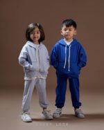 هودی شلوار نقلی تو کرکی LUCKY LOOK - تصویر 2