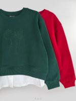 بلوز دورس گلدوزی پایین شومیزی AKU - تصویر 2