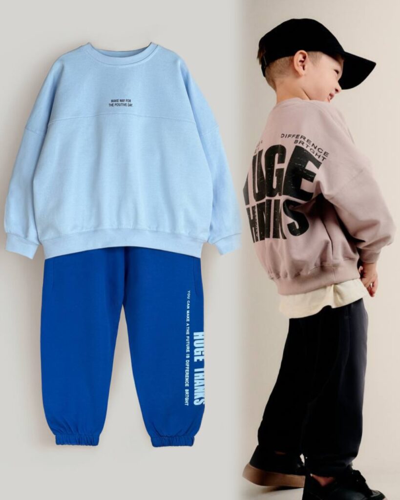 دو تیکه بلوز شلوار چاپی AKU