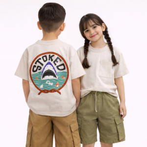 تی شرت شلوارک کتان شارک