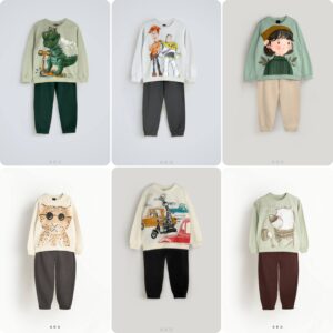 ست بلوز شلوار چاپی AKU