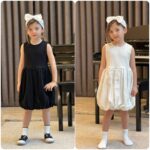 سارافون بالونی با جوراب دخترانه عیدانه LUCKY LOOK